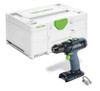 Festool FESTOOL Cordless Drill T18+3-E Basic Item number 576758 