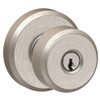 Schlage Lock Schlage Bowery Keyed Entry Knobs Greyson Rosette 