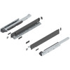 Blum 770N Series LEGRABOX Kit 125 Lb Capacity Full Extension 80mm Height 18-22 Inch Orion Gray 