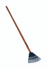  Seymour Midwest Shrub Rake, 14 Tine 8" Poly Head, 50" Hardwood Handle 60718 