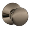  Schlage Lock F-Series Passage Knob Plymouth Series with a Standard Rosette 