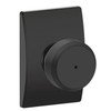 Schlage Lock Schlage F40 Series Privacy Knob Bowery Series with a Century Rosette 