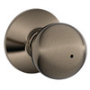 Schlage Lock Schlage F40 Series Privacy Knob Orbit Series with a Standard Rosette 