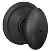 Schlage Lock Schlage F40 Series Privacy Knob Sienna Series with a Standard Rosette 