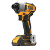 DEWALT 20V MAX 1/4 in. Brushless Cordless Impact Driver Kit DCF840C2