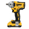 Dewalt DEWALT 20 V MAX XR 1/2 in. Mid-Range Cordless Impact Wrench with Hog Ring Anvil Kit (1-battery) DCF894HP2 