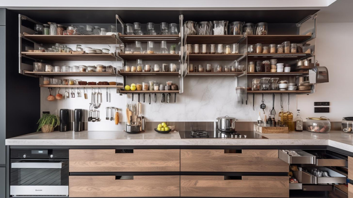 Maximizing Kitchen Cabinet Storage