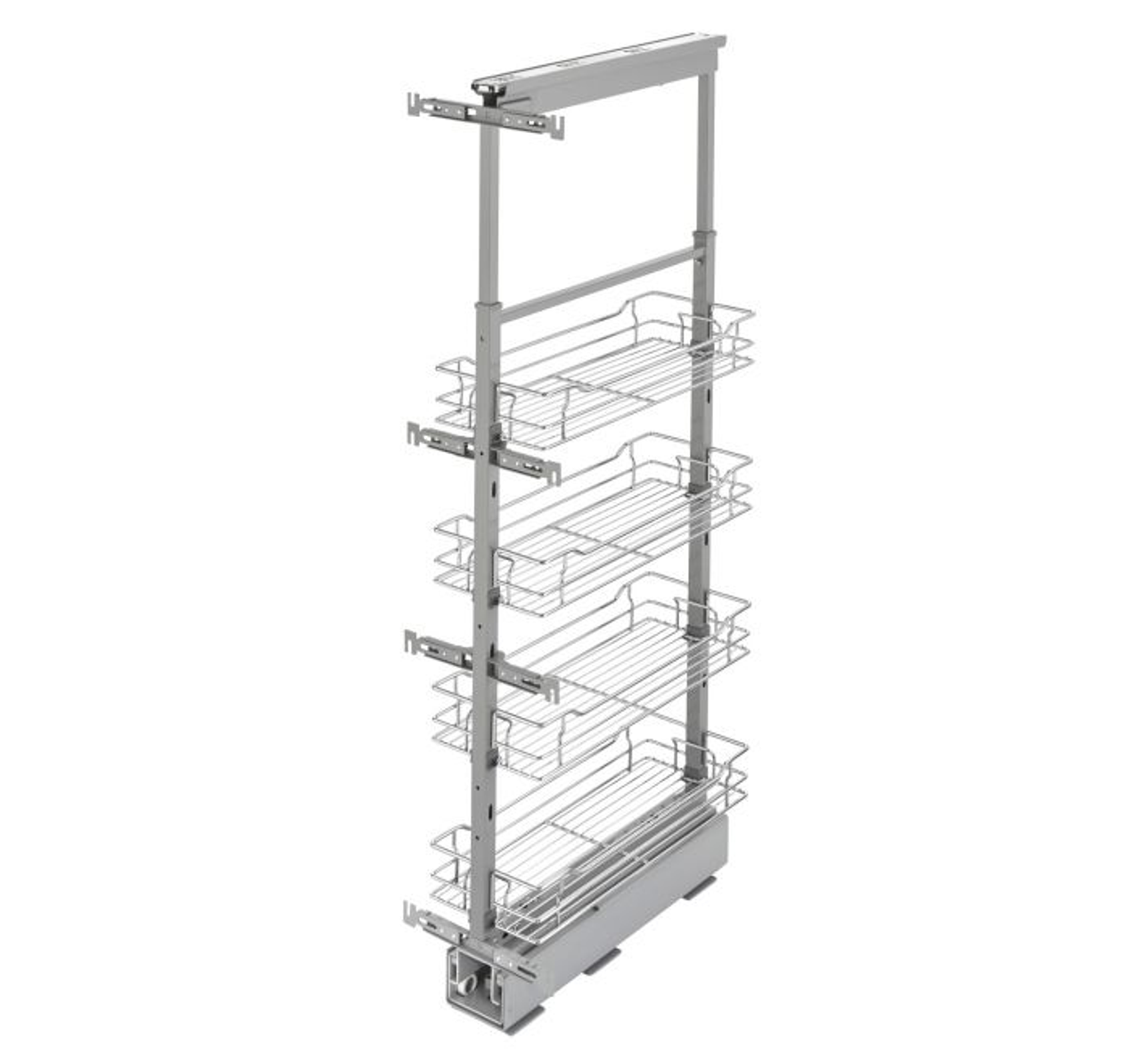 Chrome Wire Soft-close Pantry Pullout