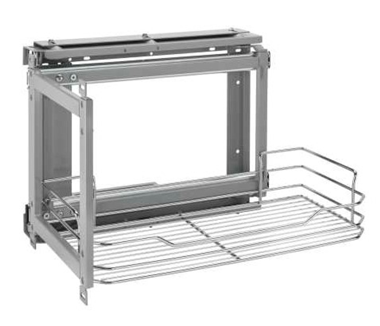 Rev-A-Shelf 15 Inch Above Appliance Organizer Chrome/Grey 5708-15CR