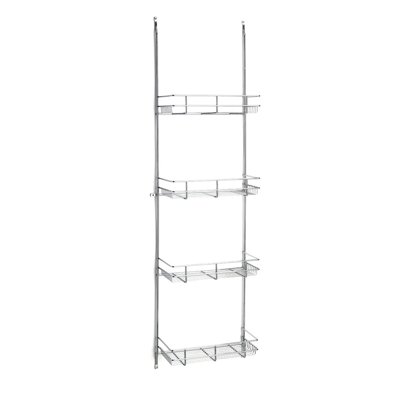 Rev-A-Shelf Door Mount Linen Rack Chrome 5CLR46-52