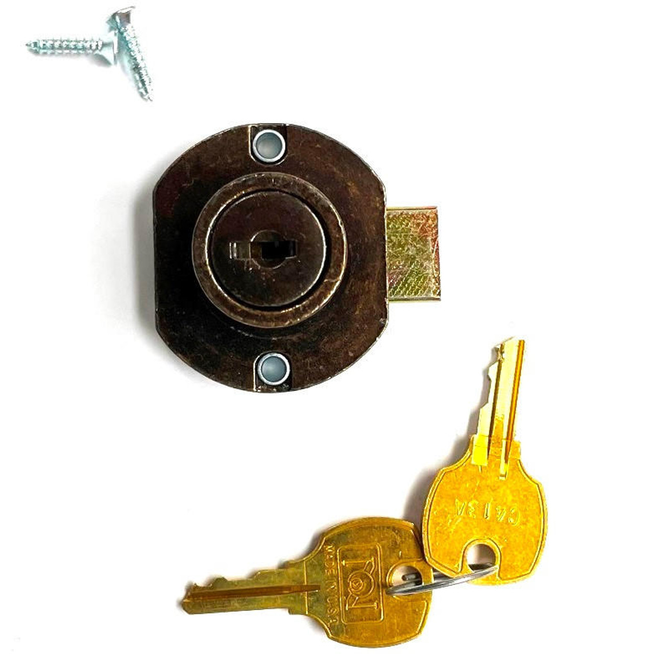 Compx Security Products Compx disc tumbler C8704 Door Lock Dead Bolt 15/16" Cylinder Length 