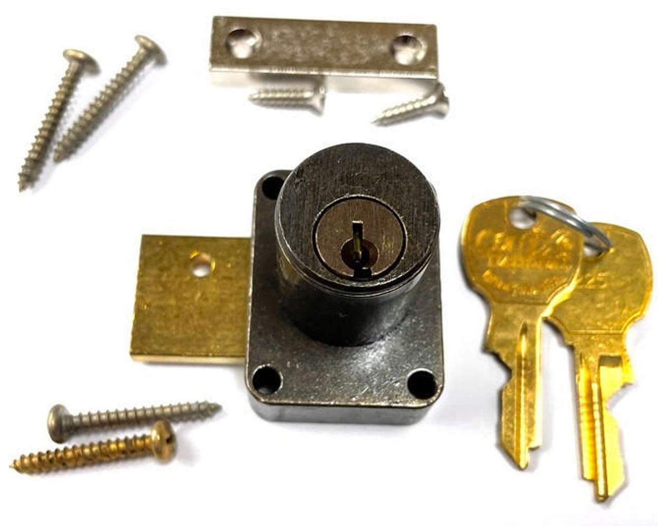 Cabinet Door Lock, C8173 Series, Master Keyed, Keyed Different