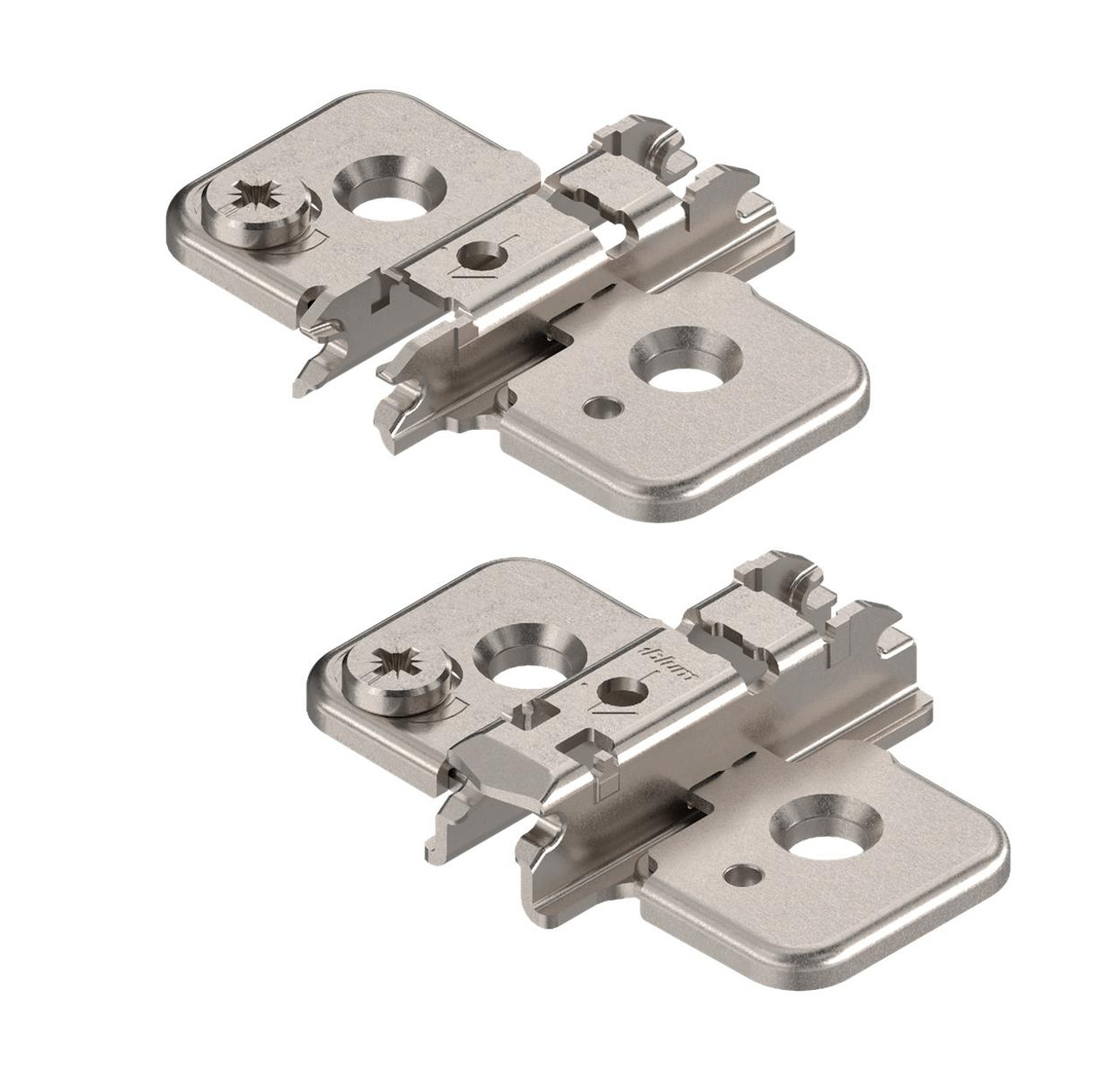  Blum 173H9100 or 173H9130 steel wing mounted plate #7 or system Screws needed 