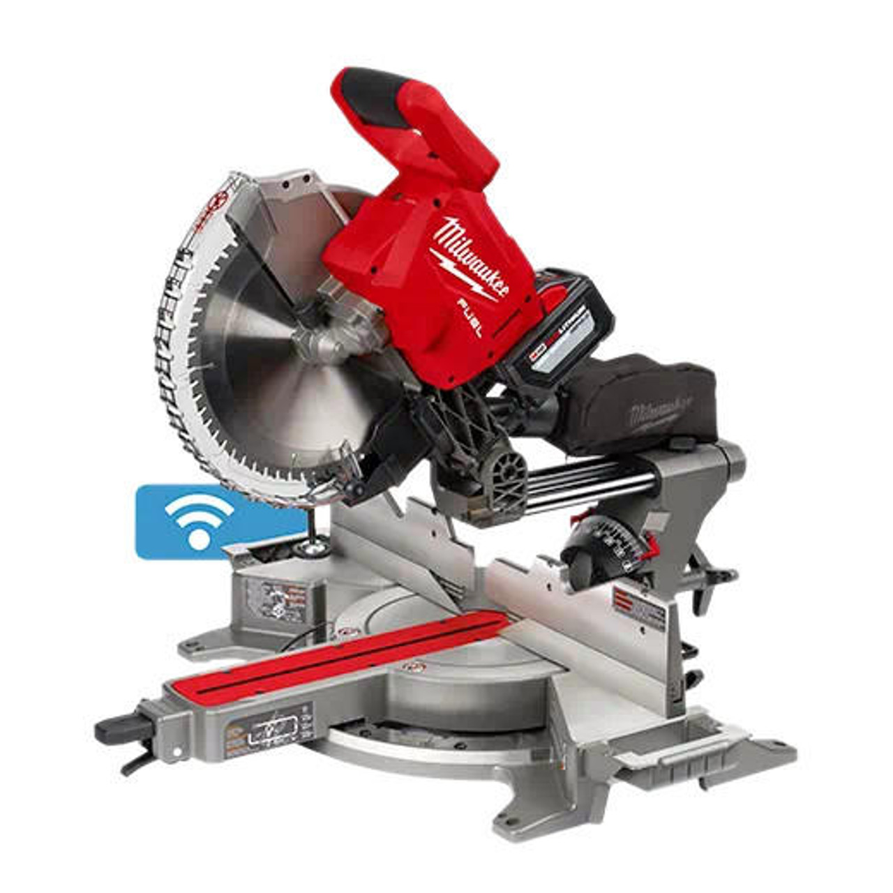  Milwaukee M18 FUEL 12" Dual Bevel Sliding Compound Miter Saw 2739-21HD 