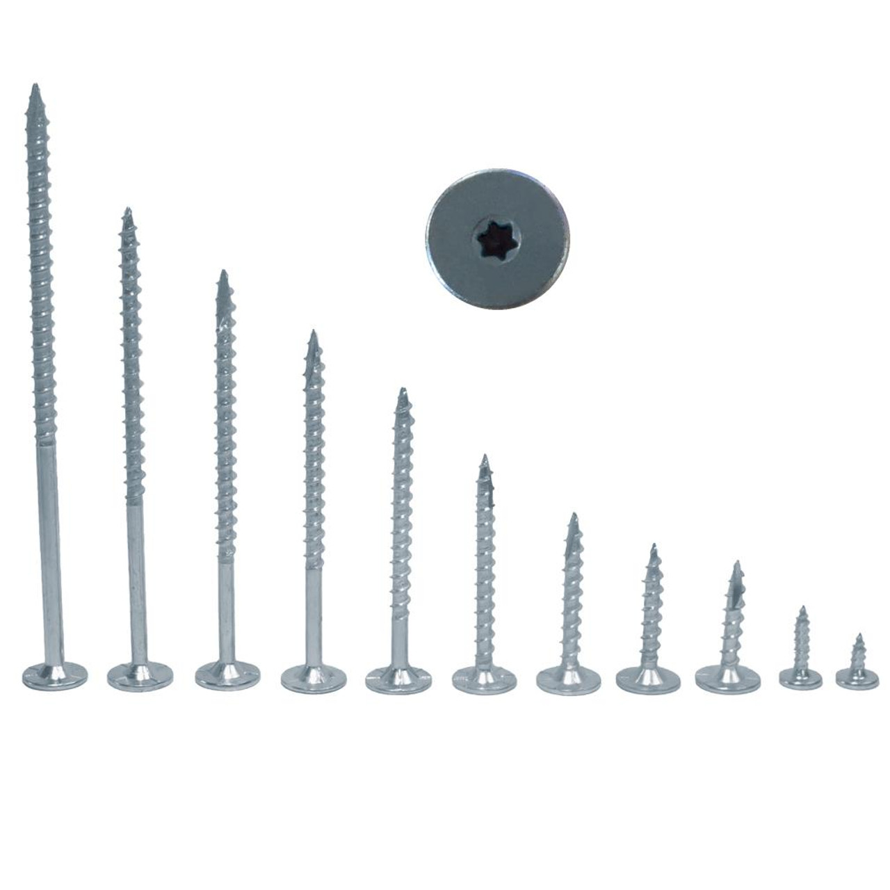  FastCap Torx Drive Power Head Zinc Screws Several Lengths and Quantities 