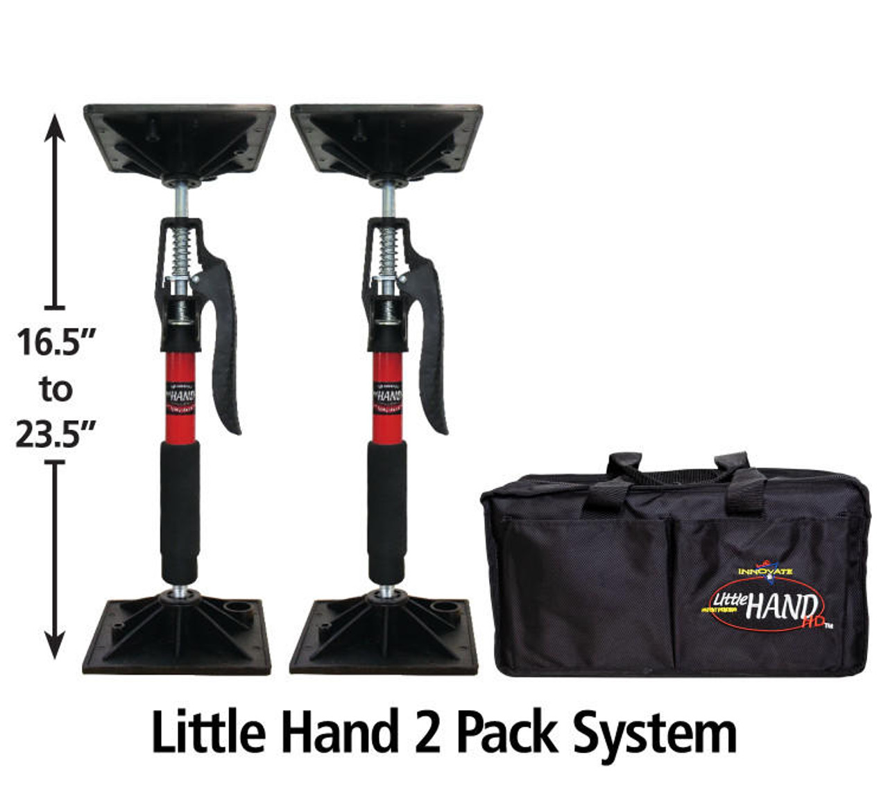  FastCap (2) LITTLE HANDS, BAG, 4 UNIVERSAL FEET 3-H LITTLE 2PC SYS 