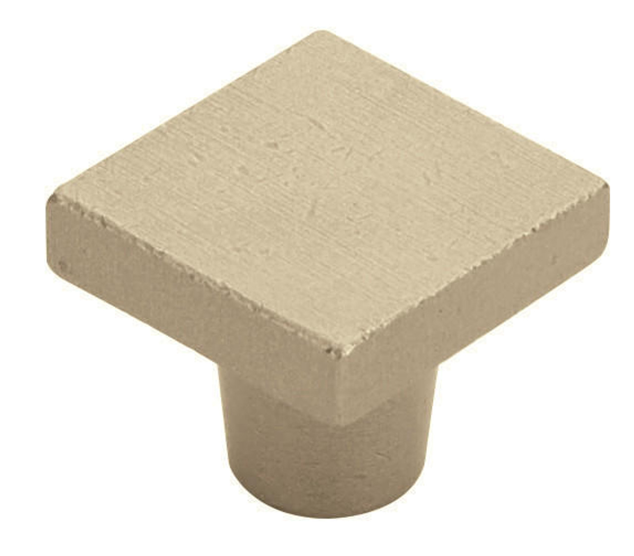  EMTEK Rustic Modern Sandcast Bronze 1-1/4" & 1-5/8" Square Knobs 