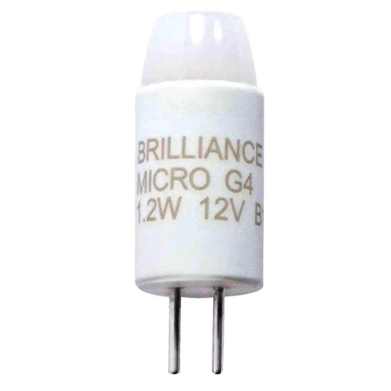 Brillance LED Brillance Micro G4 Bi-Pin 3 Choices 95 Lumens 2700K -  100 Lumens 3000K - Amber 