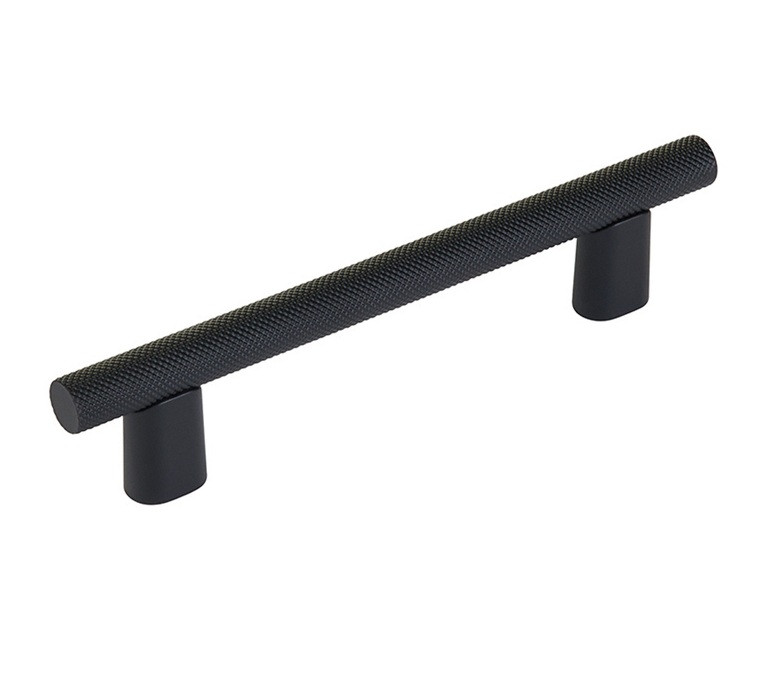 Schaub Monza Series Knurled Bar Pull 4" (102mm) Center To Center