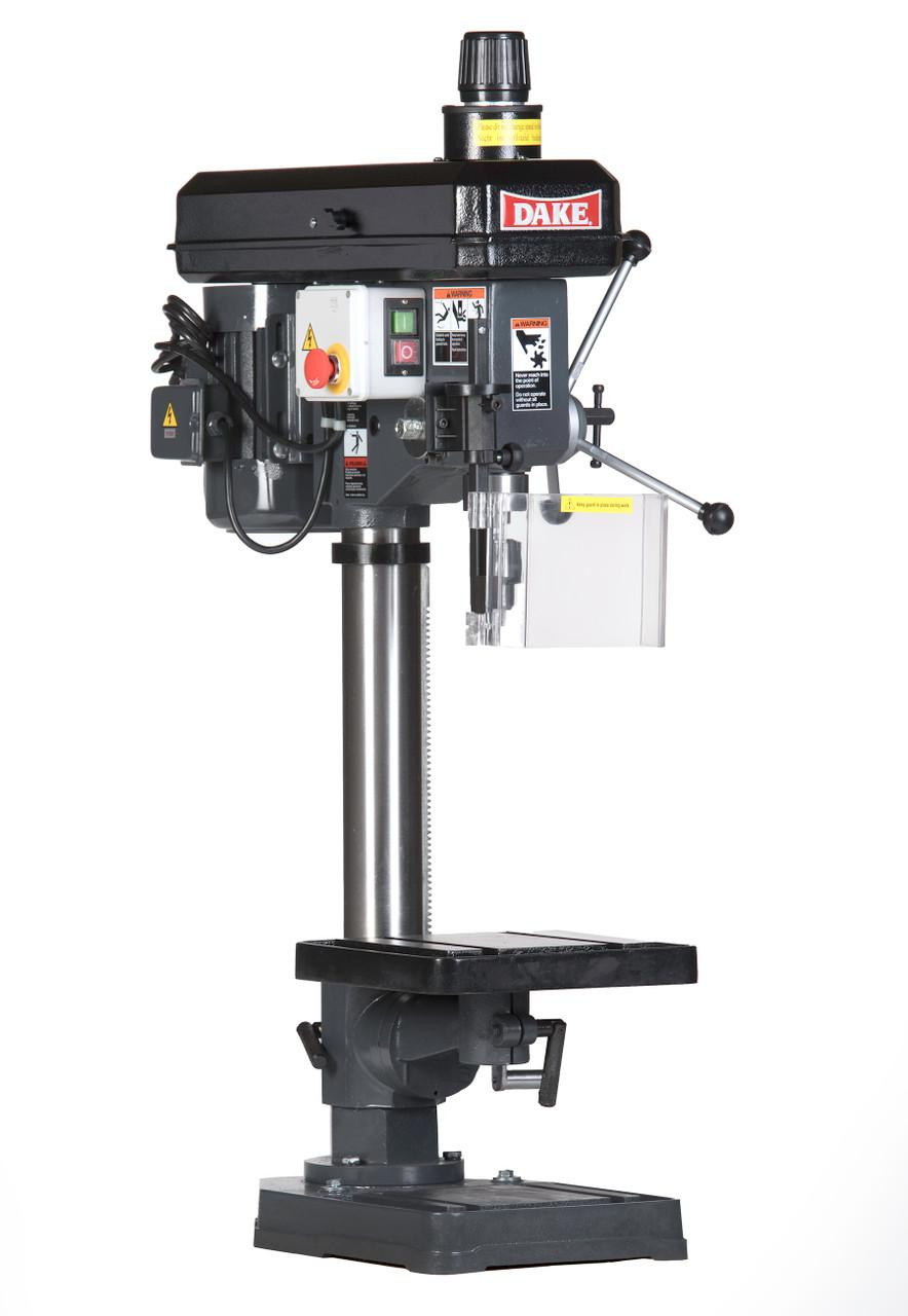 DAKE TB-16V Bench Drill Press 5/8" Drill Knob Selector Variable Speed Capacity 110V only Part# D-977102 NO SALES TAX