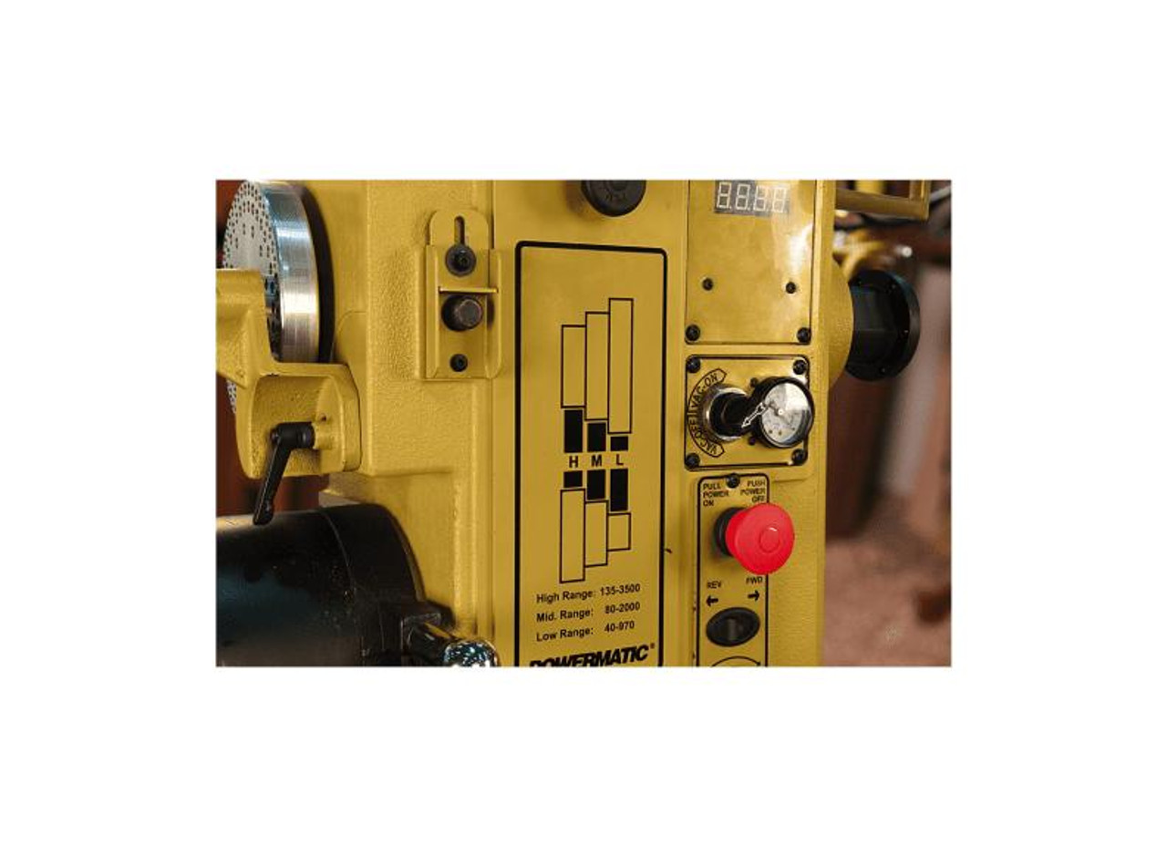  Powermatic 4224B, 24" x 42" EVS Woodworking Lathe with Lamp Kit, 3 HP, 1Ph 220V Stock Number: PM9-1794224B NO SALES TAX & FREE SHIPPING 