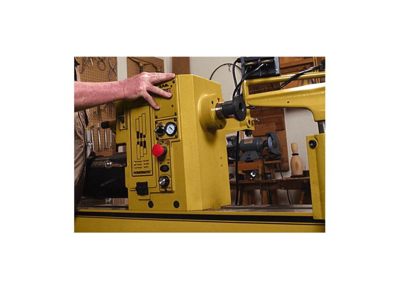  Powermatic 4224B, 24" x 42" EVS Woodworking Lathe with Lamp Kit, 3 HP, 1Ph 220V Stock Number: PM9-1794224B NO SALES TAX & FREE SHIPPING 