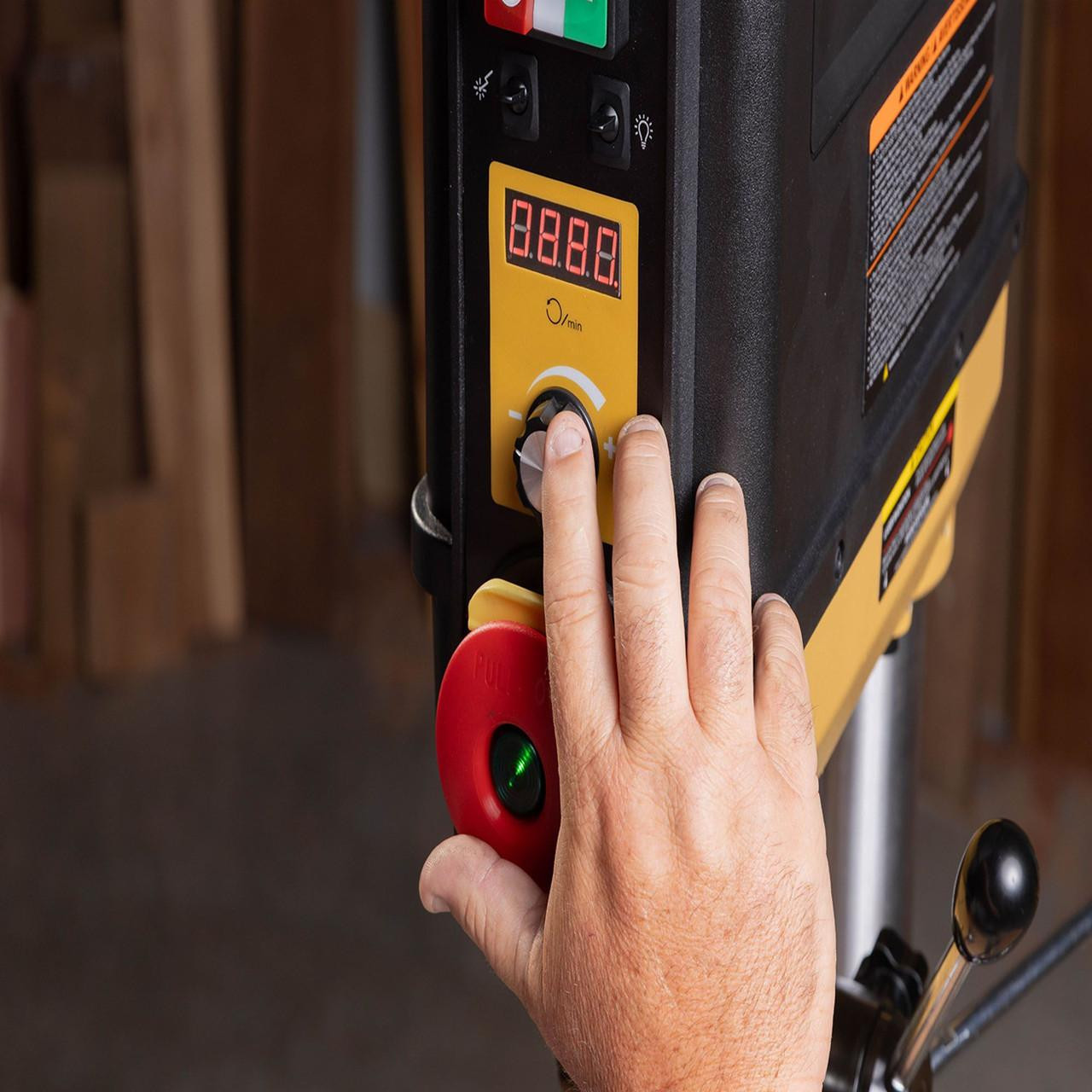  Powermatic 15" Variable Speed Benchtop Drill Press (PM2815BT) Stock Number: PM1-34 NO SALES TAX & FREE SHIPPING 