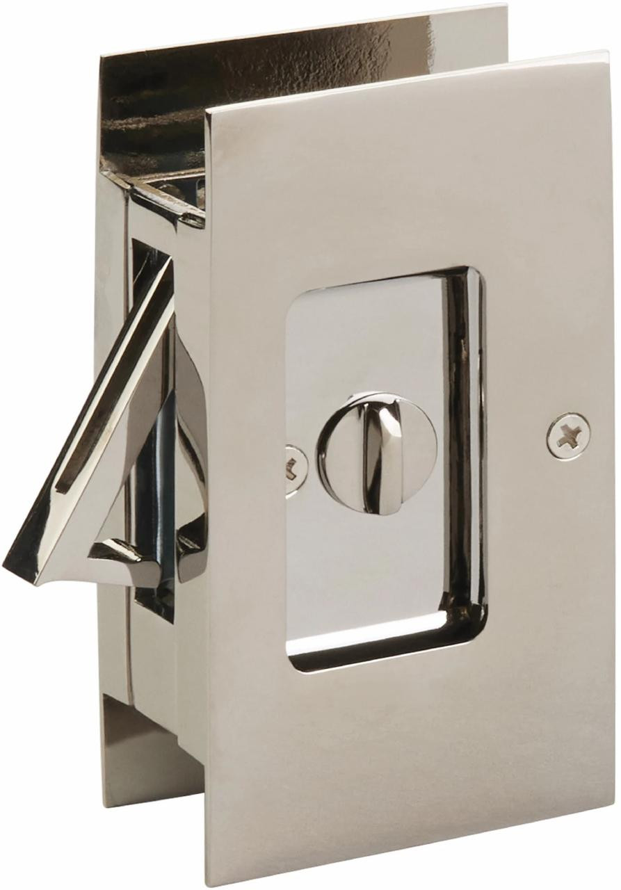 EMTEK Emtek 2108 Modern Rectangular Privacy Pocket Door Locks 