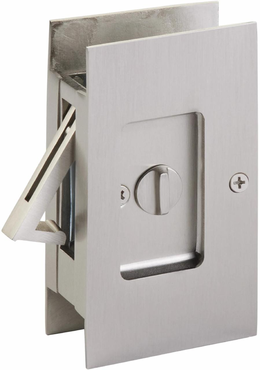 EMTEK Emtek 2108 Modern Rectangular Privacy Pocket Door Locks 