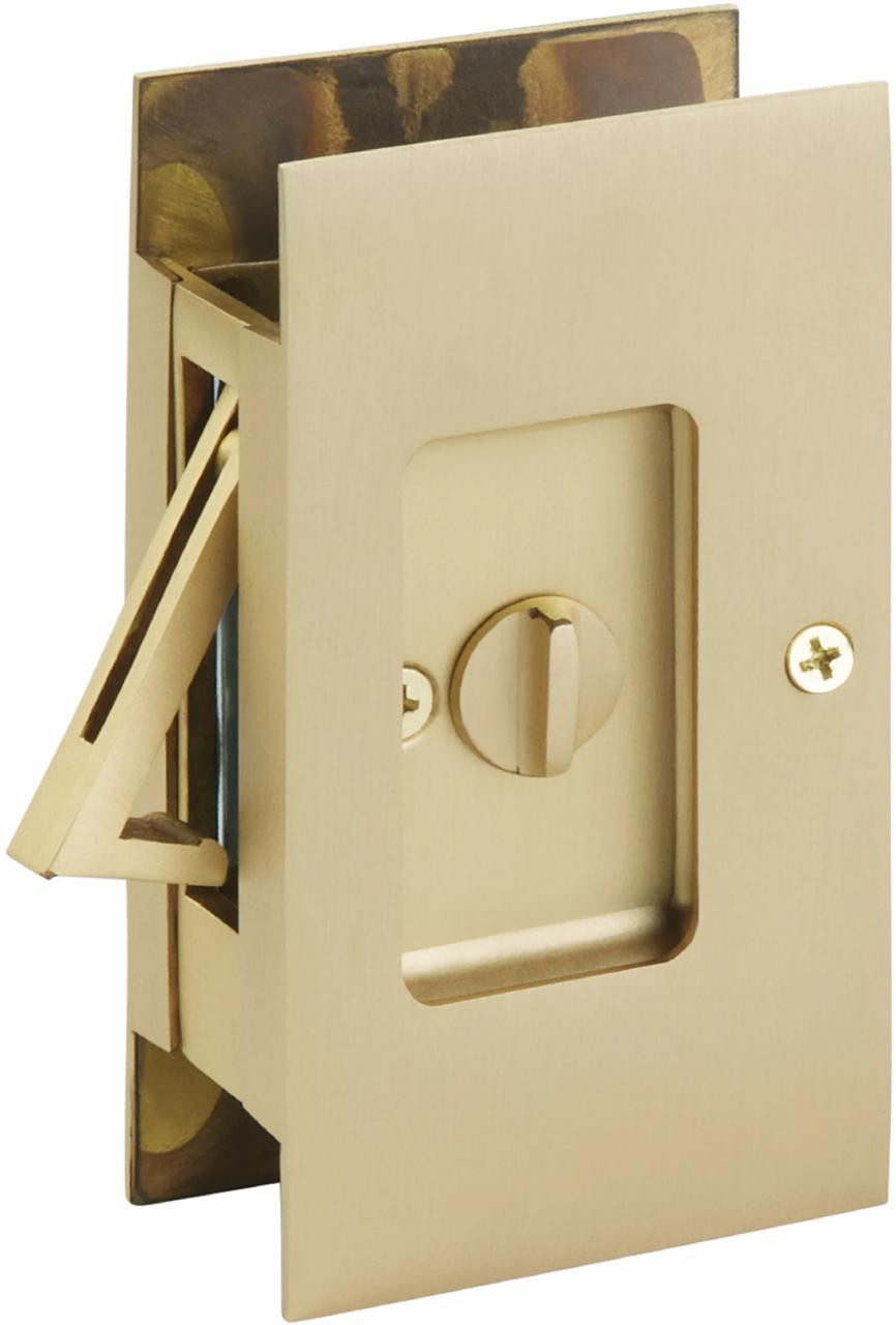 EMTEK Emtek 2108 Modern Rectangular Privacy Pocket Door Locks 