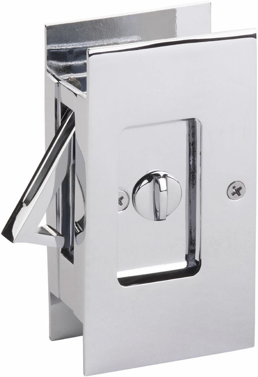 EMTEK Emtek 2108 Modern Rectangular Privacy Pocket Door Locks 