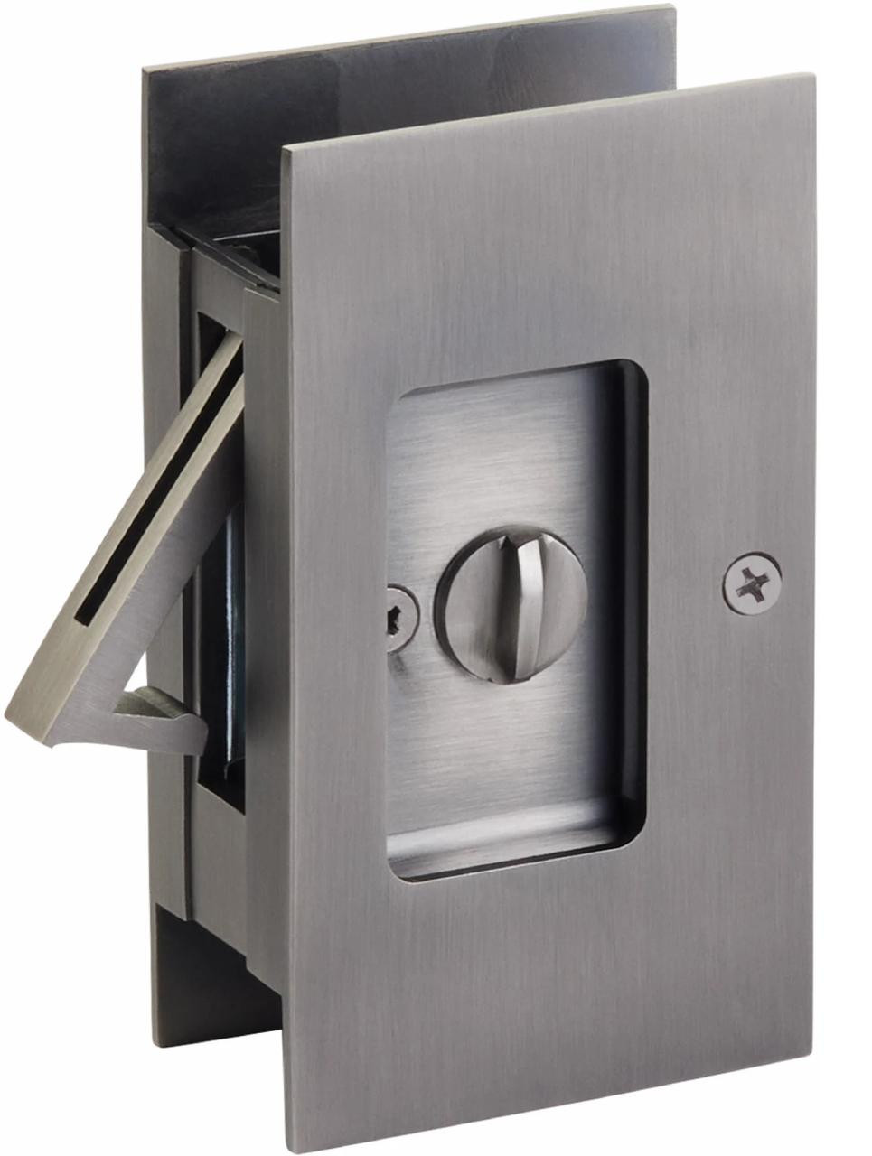 EMTEK Emtek 2108 Modern Rectangular Privacy Pocket Door Locks 