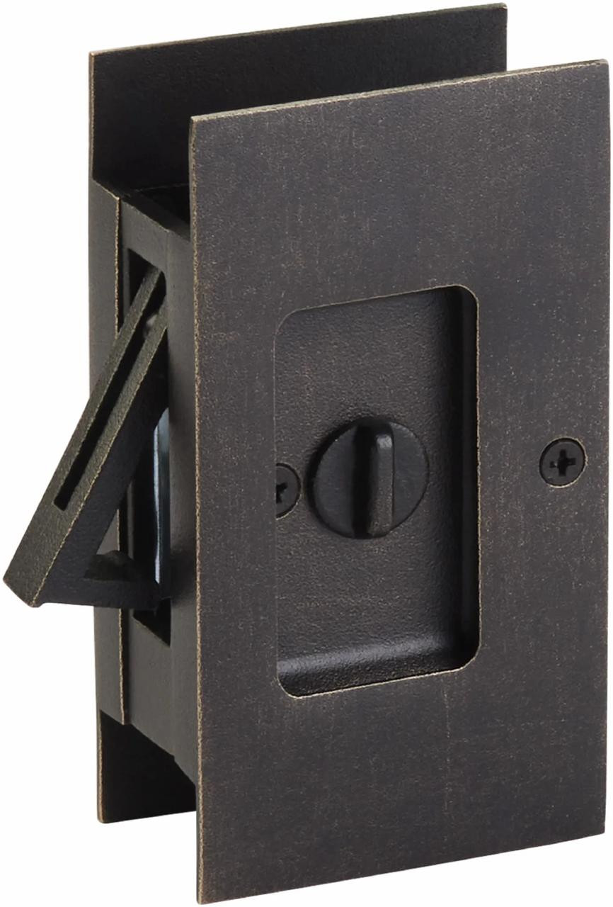 EMTEK Emtek 2108 Modern Rectangular Privacy Pocket Door Locks 