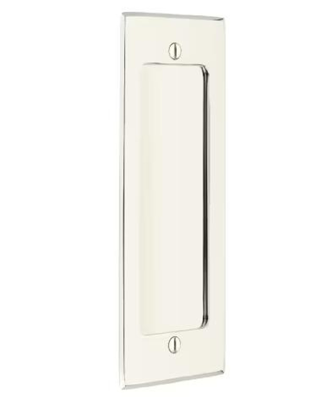  EMTEK 2215 Modern Rectangular Flush Pull with Surface Screws 