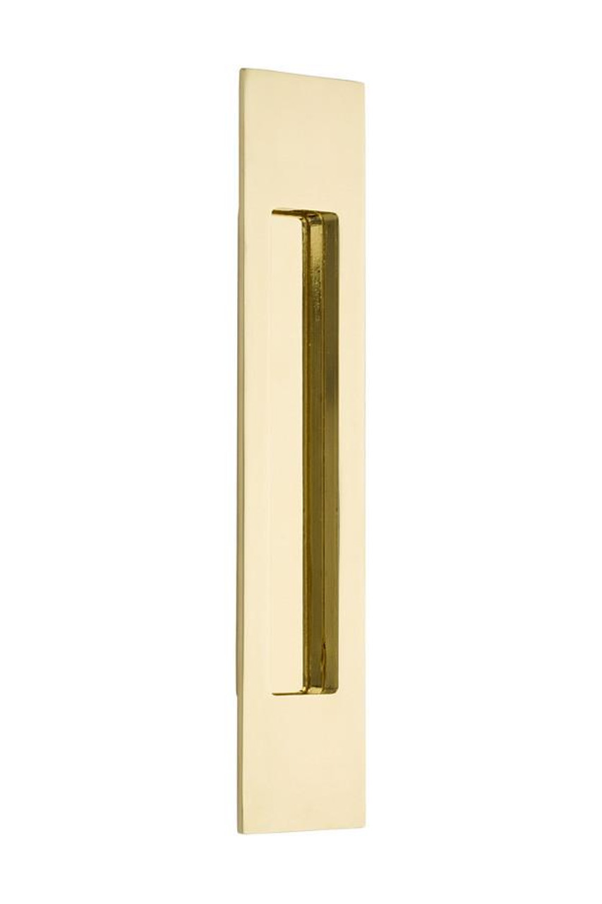  EMTEK 220310 2" X 10" Modern Rectangular Flush Pull with Surface 