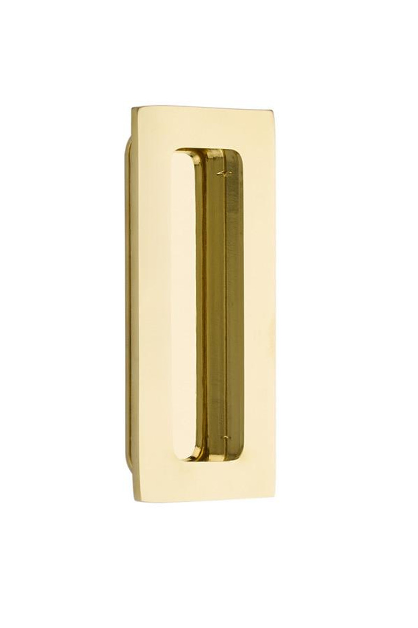  EMTEK 220304 1-3/4" X 4" Modern Rectangular Flush Pull 