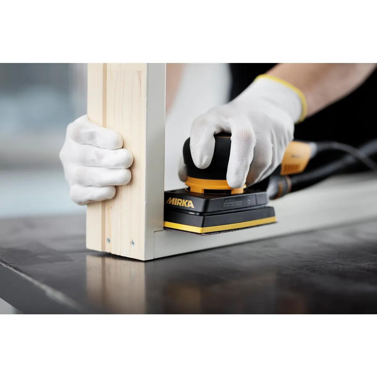 Mirka Tools Mirka 3"x5" DEOS 353X CV, 3mm orbit, sheet sander Discounted in cart, Free Shipping, No Tax!  Mirka Tools Mirka 3"x5" DEOS 353X CV, 3mm orbit, sheet sander Discounted in cart, Free Shipping, No Tax!