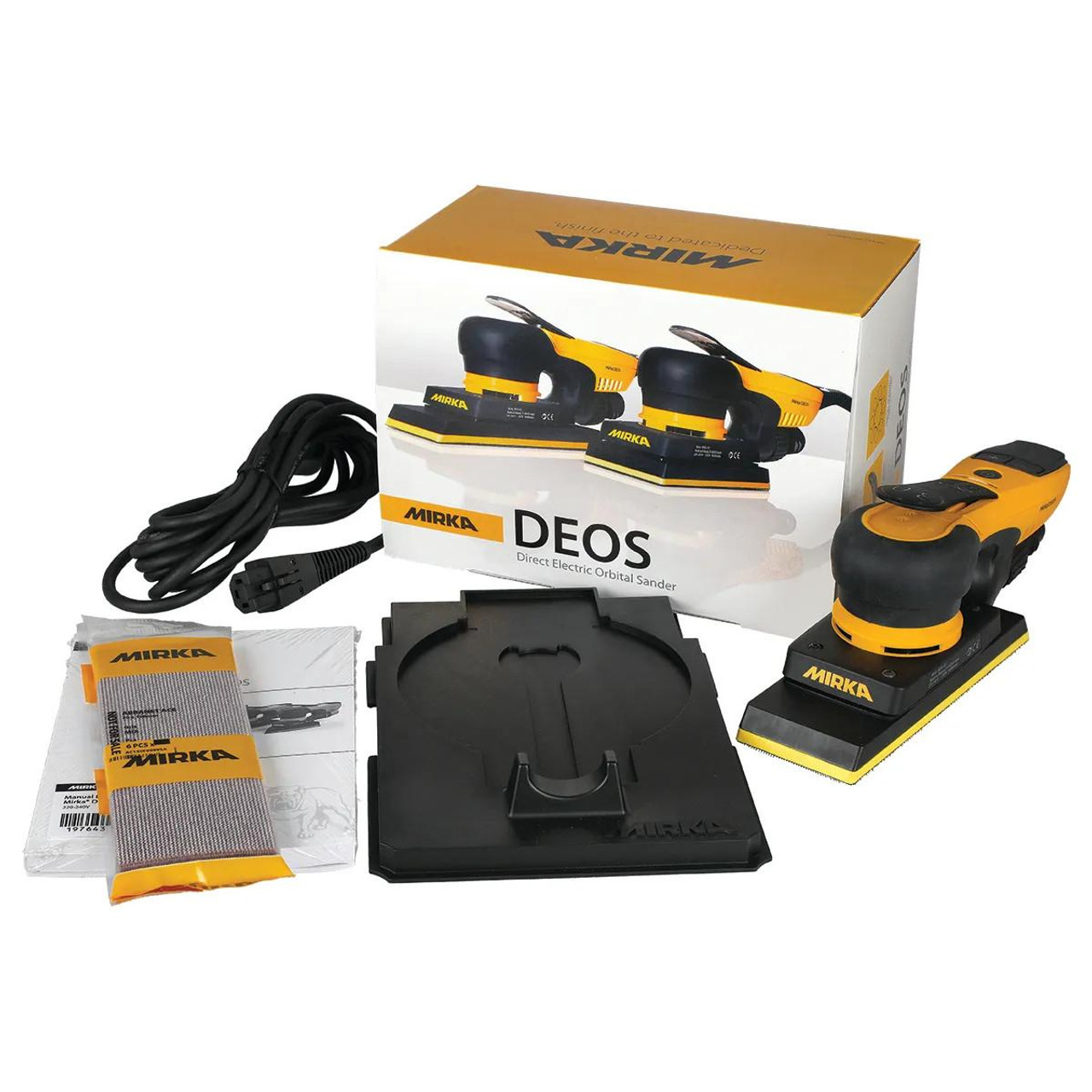 Mirka Tools Mirka 3"x8" DEOS 383X CV, 3mm orbit, sheet sander MID3830201US Discounted in cart, Free Shipping, No Tax!  Mirka Tools Mirka 3"x8" DEOS 383X CV, 3mm orbit, sheet sander MID3830201US Discounted in cart, Free Shipping, No Tax!