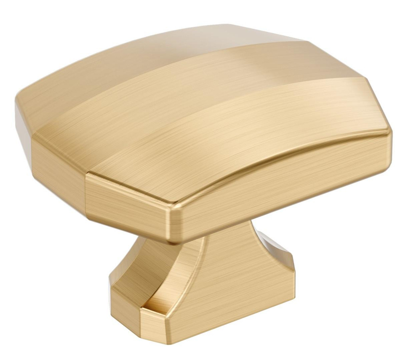 Amerock Bellamy 1-1/2 inch (29mm) x 1-1/4 inch (32mm) Rectangular Knob BP36687   Amerock Bellamy 1-1/2 inch (29mm) x 1-1/4 inch (32mm) Rectangular Knob BP36687