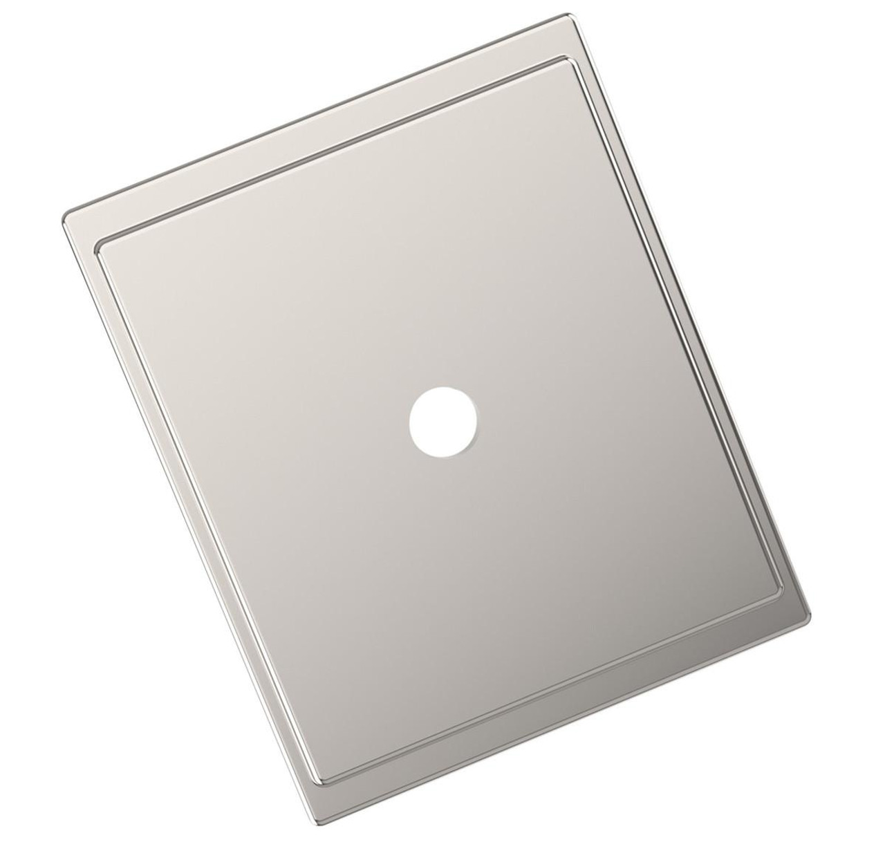  Amerock Maymont 1-5/8 inch (41mm) Length 1-3/8 inch (35mm) Width Knob Backplate BP37586 