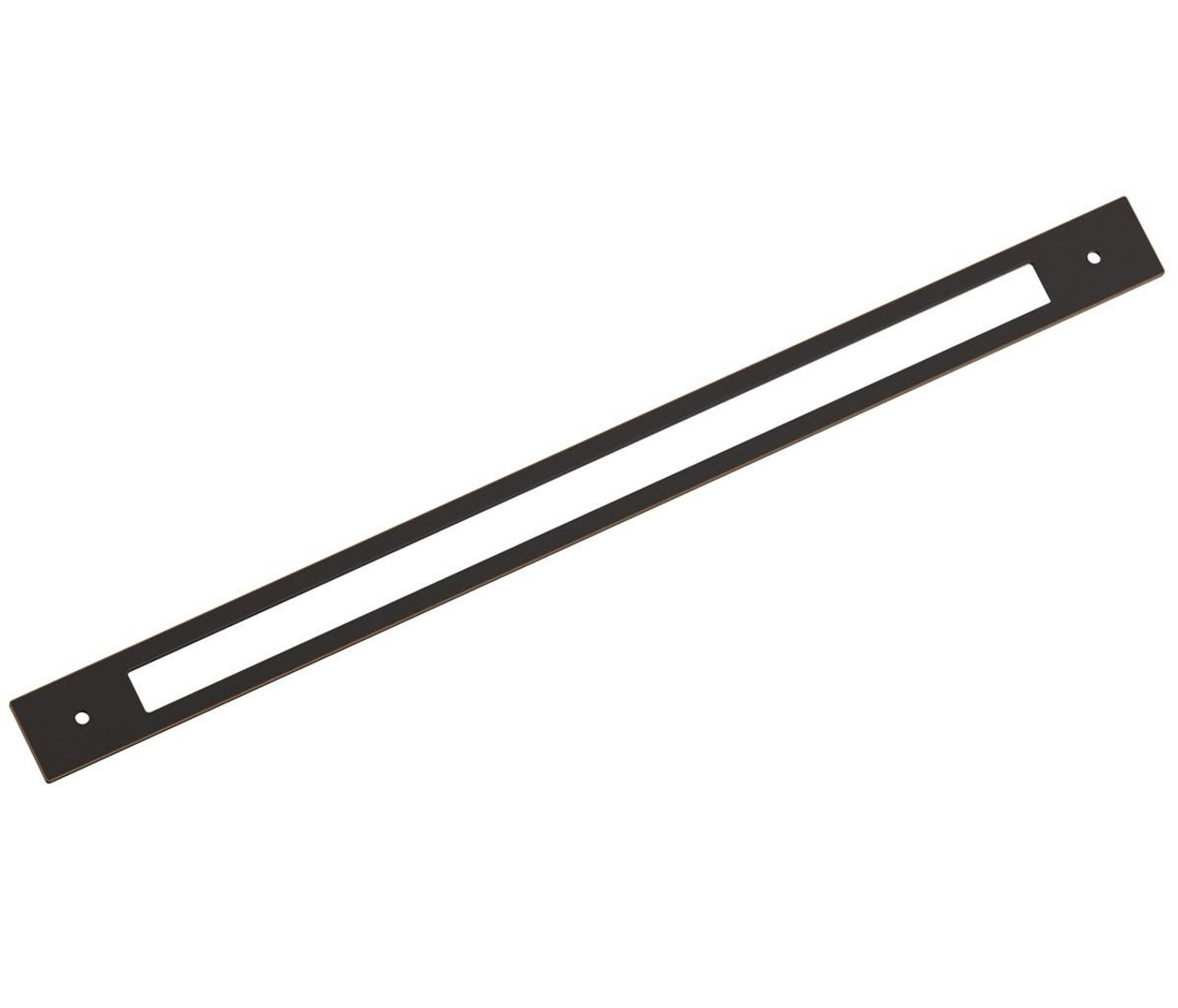  Amerock Medora 18 inch (457mm) Center-to-Center Appliance Pull Backplate  BP37790 