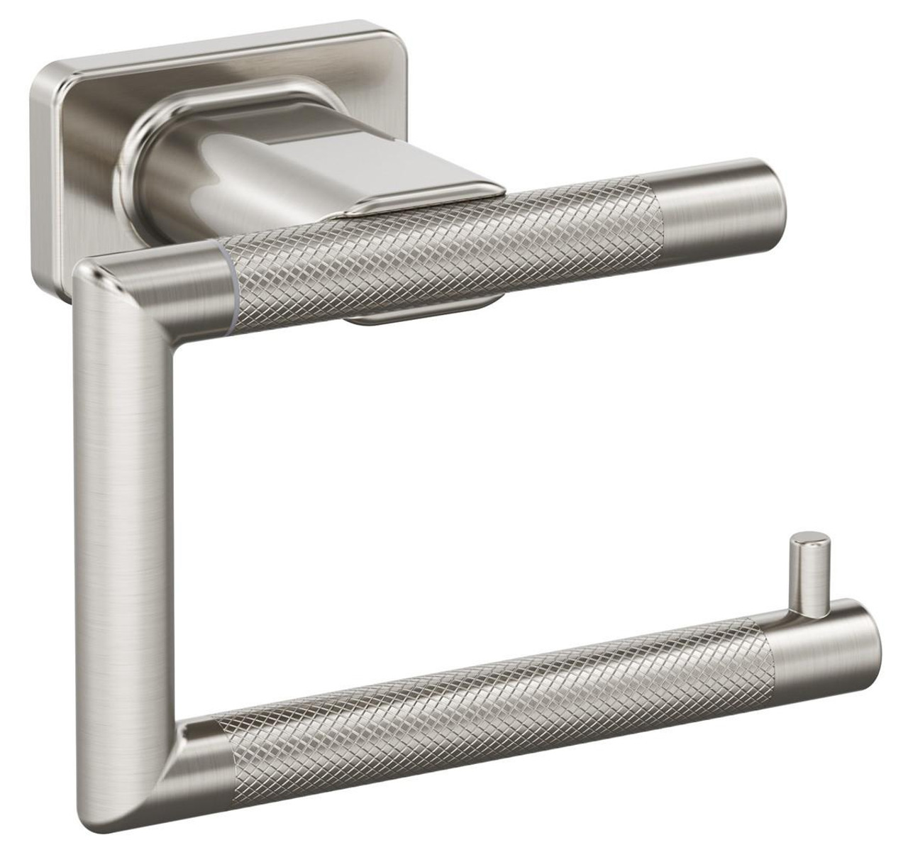  Amerock Bronx modern industrial Single Post Toilet Paper Holder BH26617 