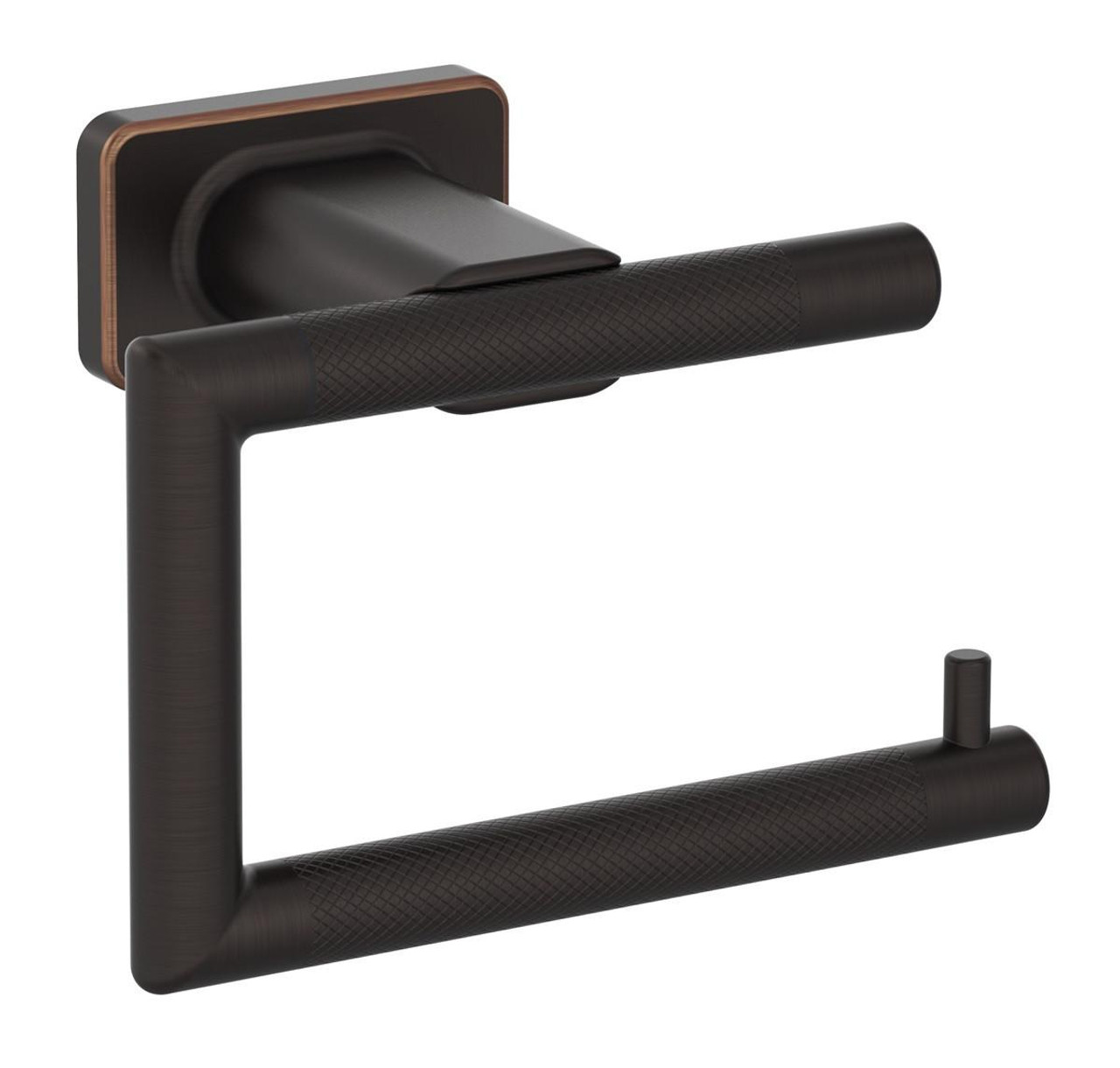  Amerock Bronx modern industrial Single Post Toilet Paper Holder BH26617 