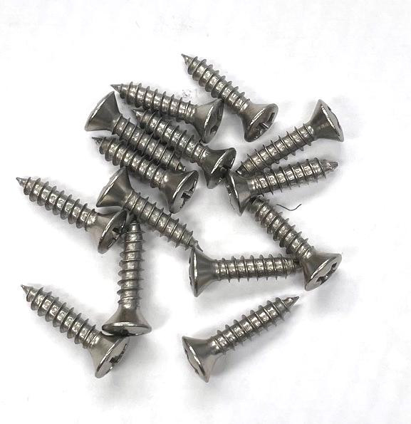  Amerock Oval Head Phillips Head Cabinet Hinge Screws #6 X 5/8" 