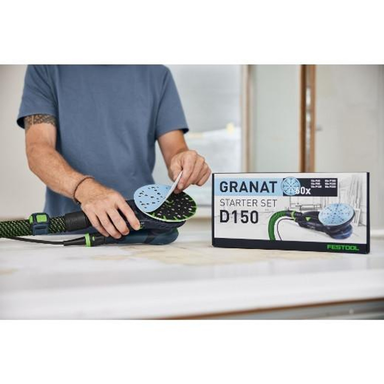Festool 578668 Grit Abrasives D125 GR-Set Granat   Festool 578668 Grit Abrasives D125 GR-Set Granat