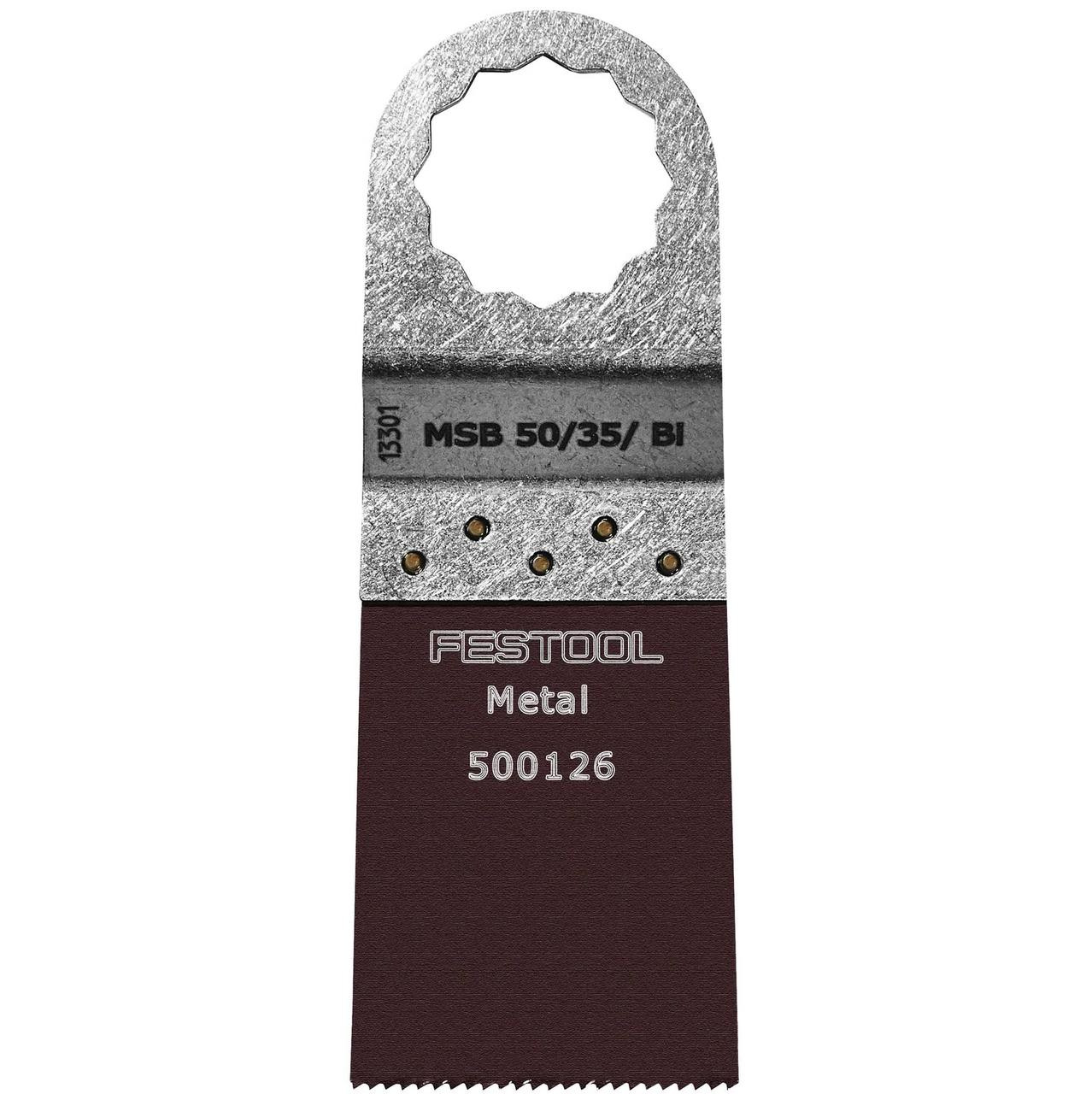 Festool FESTOOL 500140 Bimetal universal blade MSB 50/35/Bi 5x  Festool FESTOOL 500140 Bimetal universal blade MSB 50/35/Bi 5x
