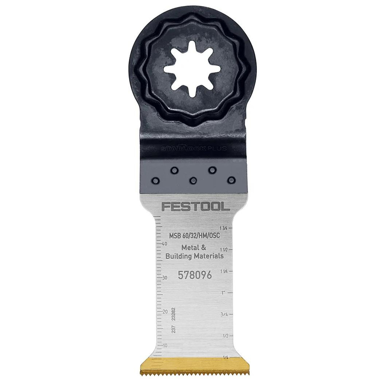 Festool FESTOOL 578096 MSB 60/32/HM/OSC Carbide saw blade 