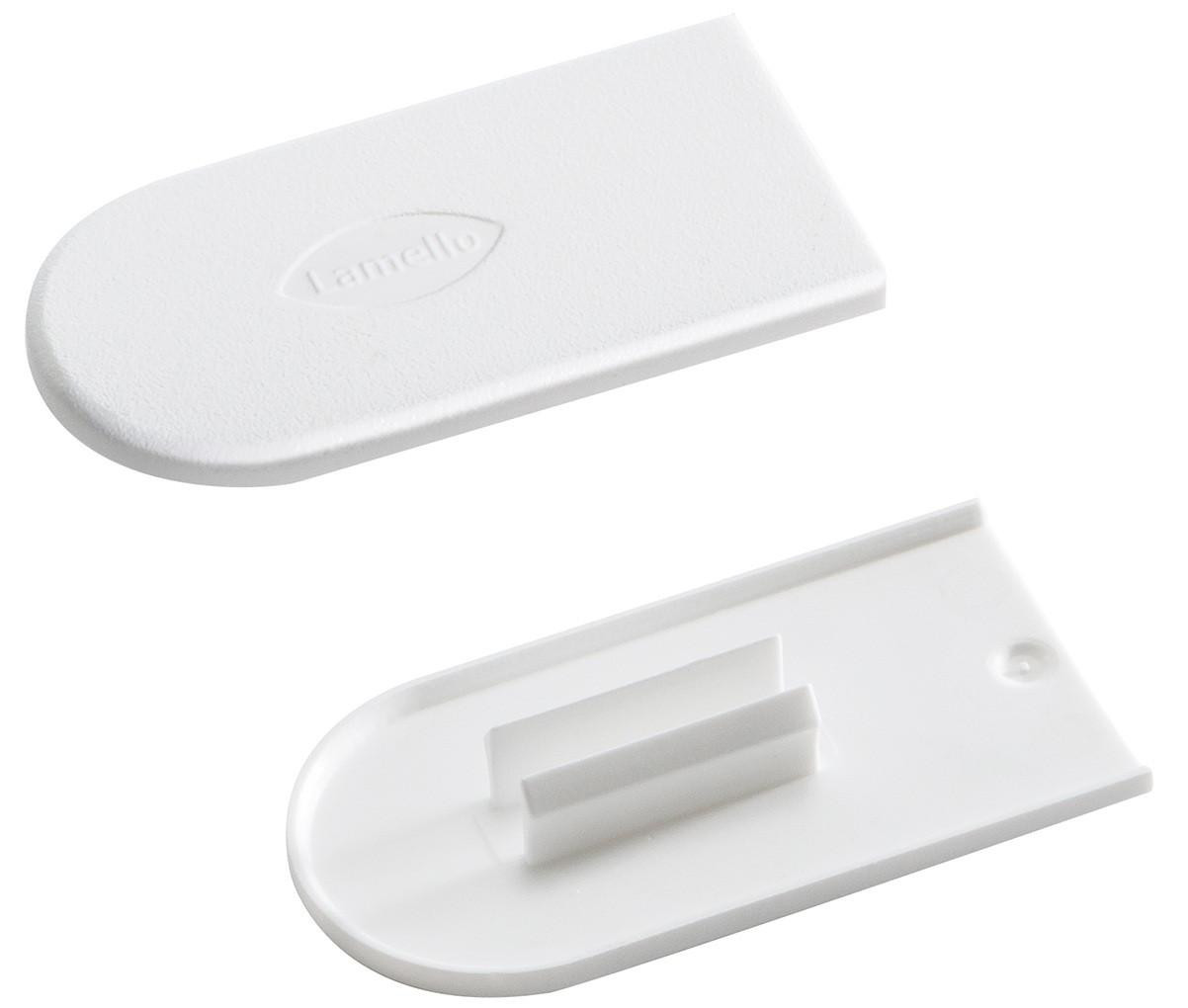  Lamello 186350P Cabineo Cover Cap  PAPYRUS WHITE 100pcs 