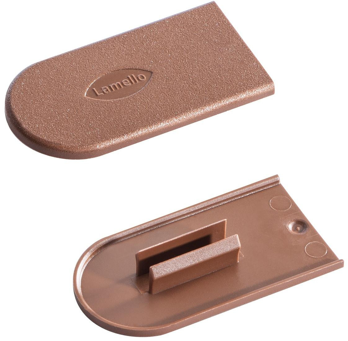  Lamello 186350R Cabineo Cover Cap FAWN BROWN 100pcs 