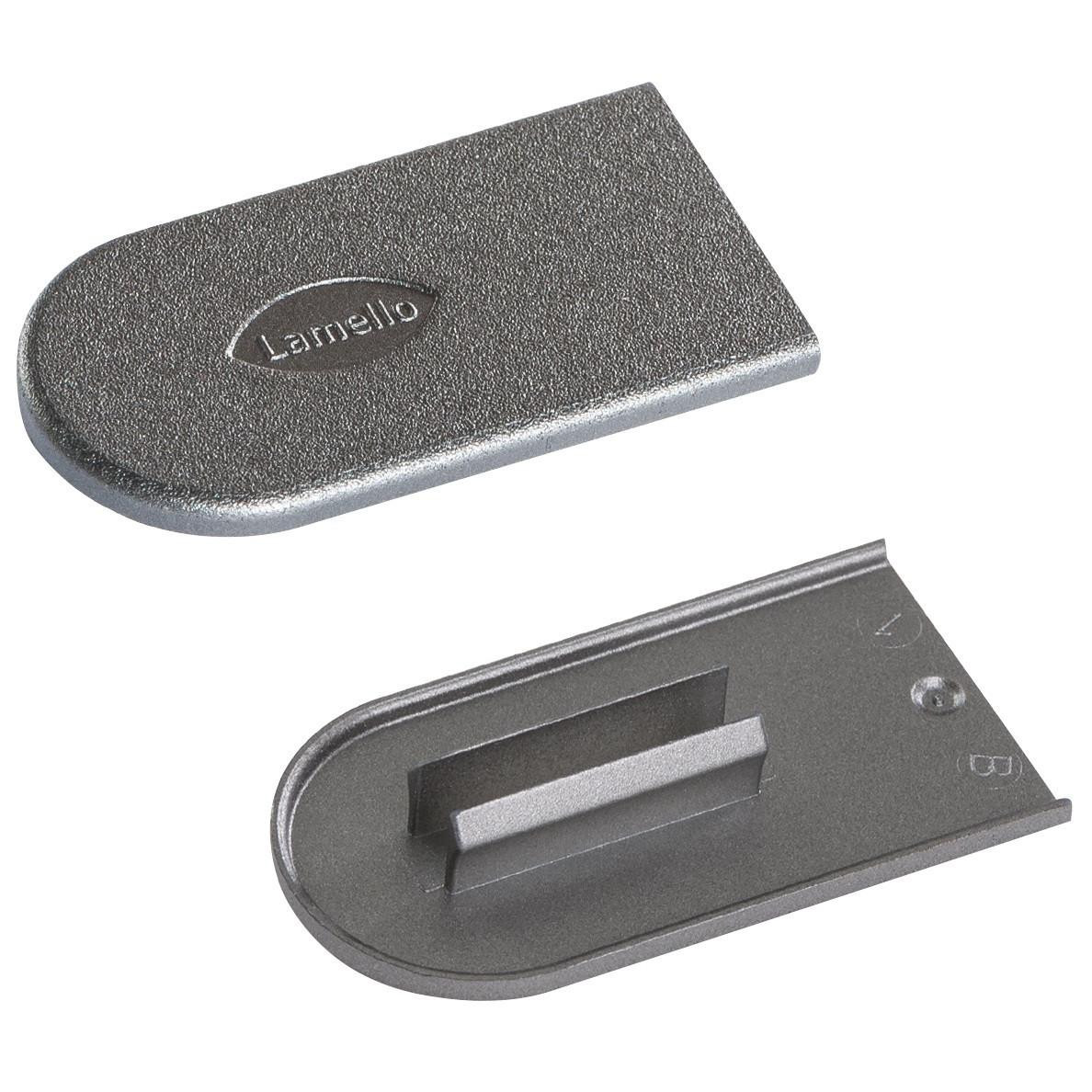  Lamello 186351D Cabineo Cover Cap METALLIC DARK STEEL 2000pcs 
